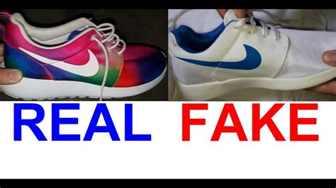 identify fake nike roshe|are nikes real shoes.